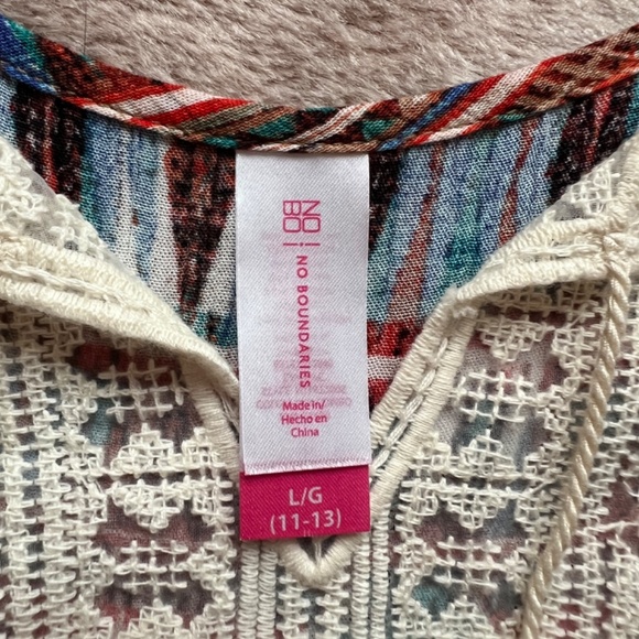 EUC No Boundaries Sleeveless Swing Top, L - Picture 3 of 7